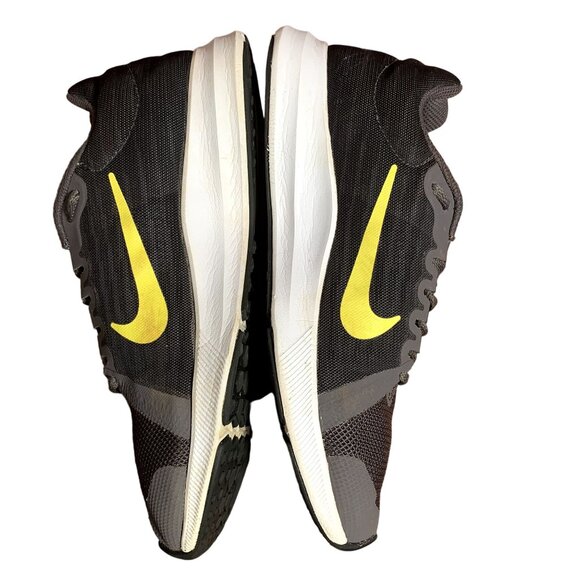 Nike Downshifter 8 Sneakers Youth 4.5 Gray Neon Swoosh Running Shoes 922853-008 - Picture 5 of 14